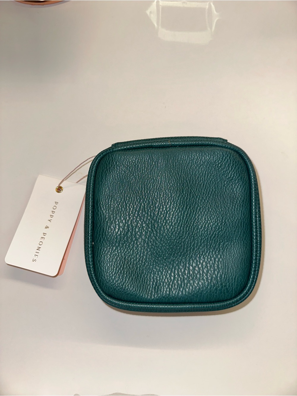 Poppy & Peonies Teal Tech Case BNWT